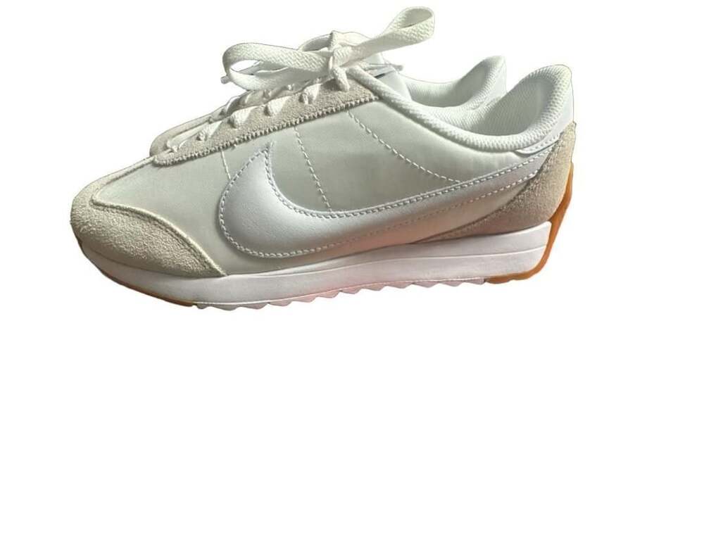 Nike Women's Pacific Sneaker, White/White-Safety Orange